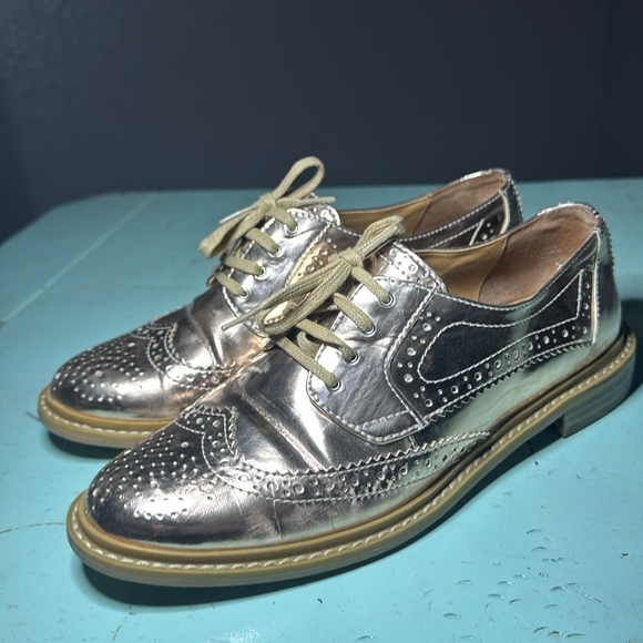 Rose Gold Oxfords - Picture 7 of 7